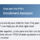 TPES Enrollment Assistance